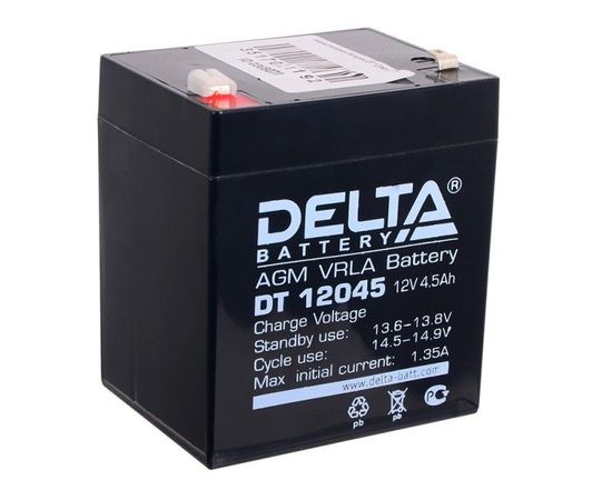 Батарея для ИБП, 12V, 4,5Ah (Delta) (DT 12045)