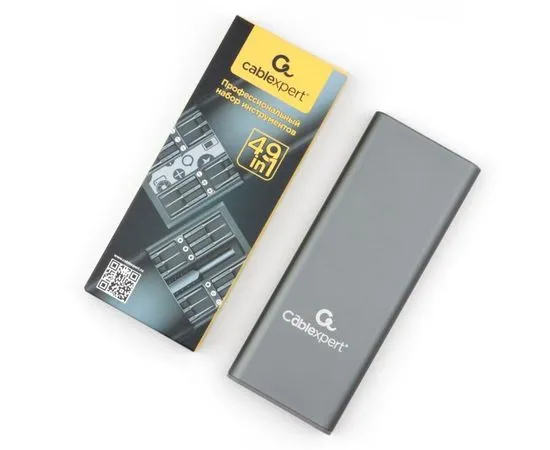 Отвертка с набором бит, 49 предметов, Cablexpert TK-SD-08R, фото 3