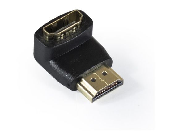Переходник HDMI (M) -> HDMI (M) (под 90 градусов, Exegate) (EX284919RUS)