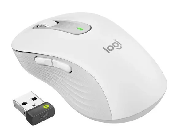 Мышь Logitech M650 Signature Off-white, белый (910-006255), фото 4