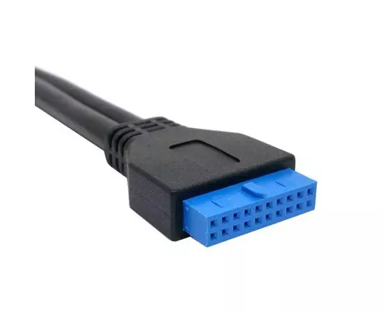 Планка Low Profile USB 3.0 , на заднюю панель 2port (ORIENT, C095) (31095), фото 3