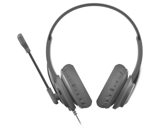 Наушники с микрофоном A4 Tech HU-10, USB, черный (HU-10 Black), фото 3