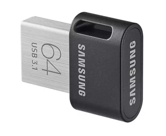 USB Flash-накопитель 64Gb USB 3.1 (Samsung, FIT Plus) серый (MUF-64AB/APC), фото 2