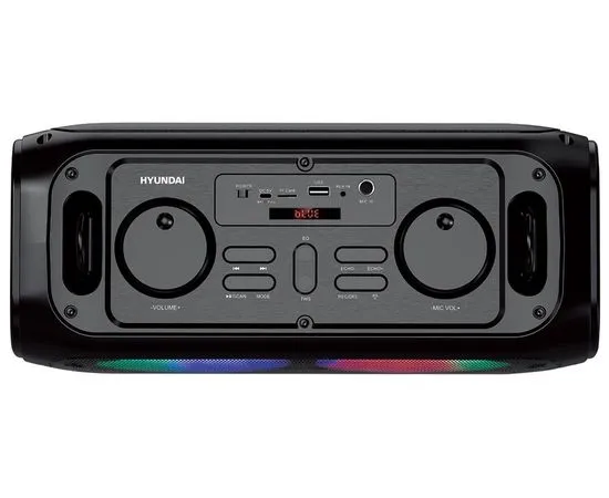 Портативная акустика Hyundai H-PS1030, черный, фото 3