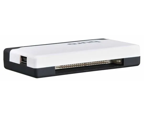 Картридер внешний USB2.0 Buro BU-CR-2102, белый, фото 4