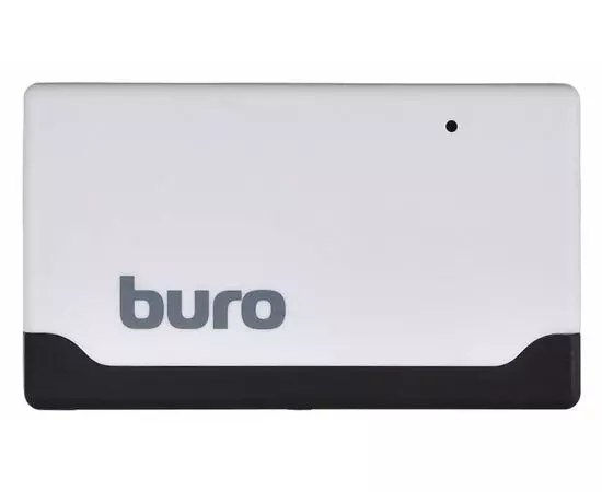 Картридер внешний USB2.0 Buro BU-CR-2102, белый