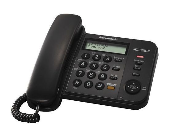 Телефон Panasonic KX-TS2358RUB Black