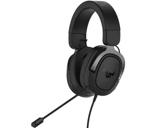 Наушники с микрофоном ASUS TUF Gaming H3 GUN METAL, черный/серый (90YH028G-B1UA00)