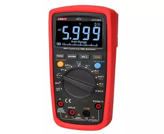 Мультиметр цифровой UNI-T UT139S (13-1029)