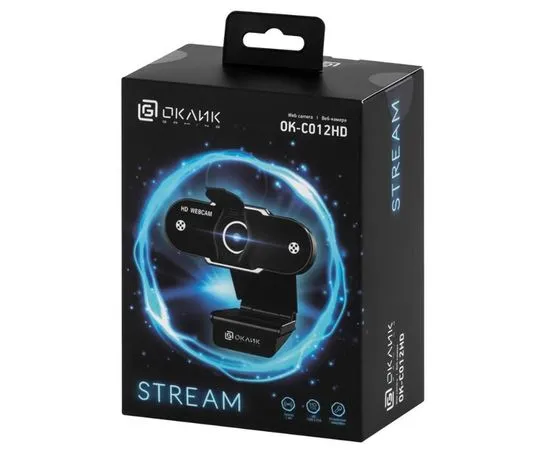 Web камера Oklick OK-C012HD, черный, фото 2