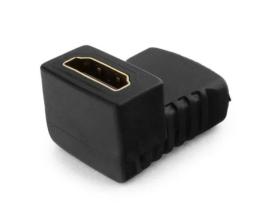 Переходник HDMI (F) -> HDMI (F) (под 90 градусов, левый) Gembird (A-HDMI-FFL), фото 2