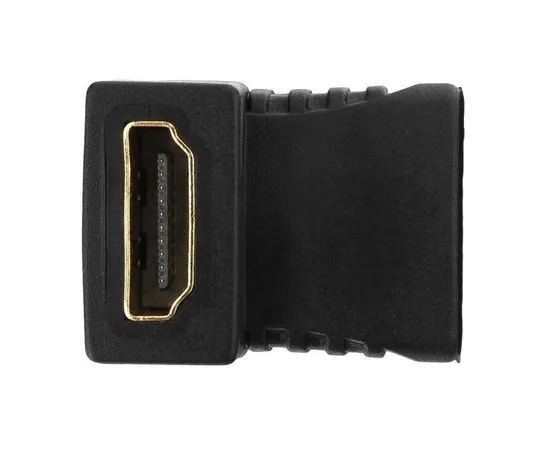 Переходник HDMI (F) -> HDMI (F) (под 90 градусов, левый) Gembird (A-HDMI-FFL), фото 3