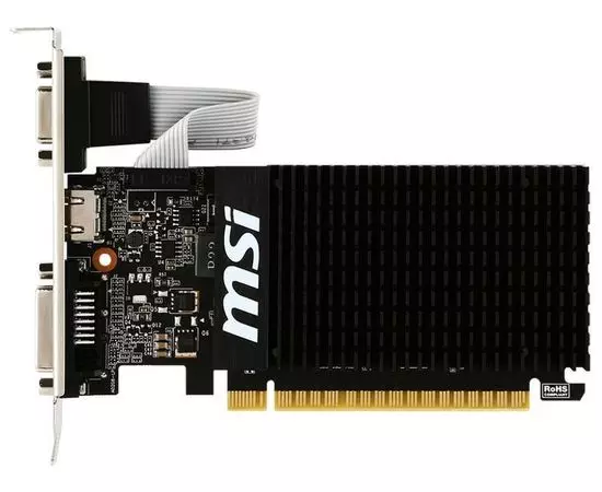 Видеокарта MSI GT710 2GB GDDR3 (GT 710 2GD3H LP), фото 2
