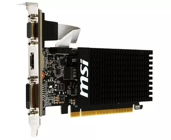 Видеокарта MSI GT710 2GB GDDR3 (GT 710 2GD3H LP), фото 3
