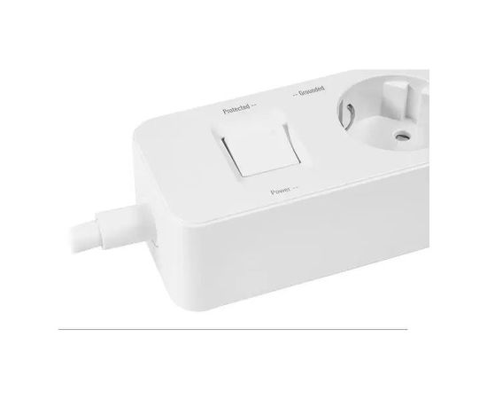 Сетевой фильтр 10 м. (5 розеток, с заземлением, 3 USB A 2.4A, HARPER) белый (UCH-510 White), фото 5