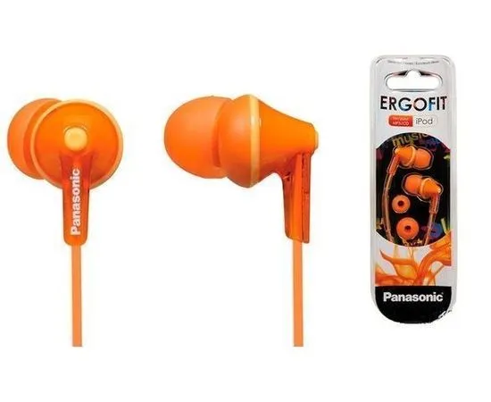 Наушники Panasonic RP-HJE125E-D Orange