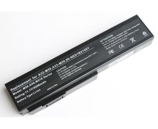 Аккумулятор для ноутбука ASUS A32-M50/N61 11.1V 5200mAh