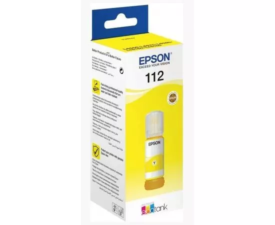 Чернила Epson 112 (желтые) Yellow, 127мл (C13T06C44A)