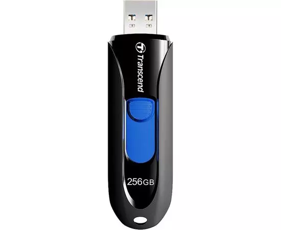 USB Flash-накопитель 256Gb USB 3.0 (Transcend, JetFlash 790), черный (TS256GJF790K)