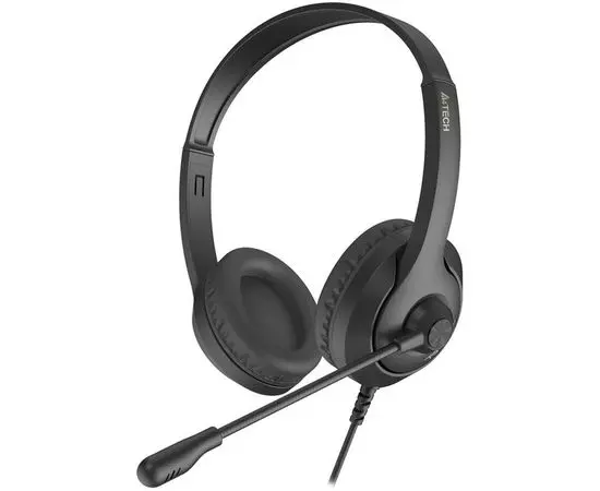 Наушники с микрофоном A4 Tech Fstyler FH100I, черный (FH100I Stone Black)