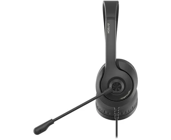 Наушники с микрофоном A4 Tech Fstyler FH100U, USB, черный (FH-100U Stone Black), фото 2