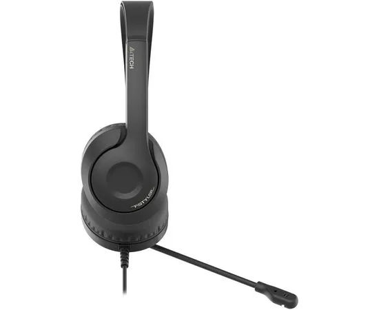 Наушники с микрофоном A4 Tech Fstyler FH100U, USB, черный (FH-100U Stone Black), фото 3