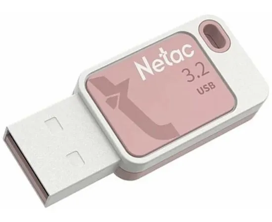 USB Flash-накопитель 256Gb USB 3.2 (Netac, UA31) белый/розовый (NT03UA31N-256G-32PK)