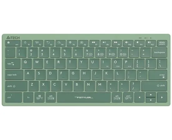 Клавиатура A4Tech Fstyler FBX51C, зеленый (FBX51C MATCHA GREEN)