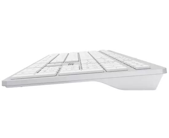 Клавиатура A4 Tech Fstyler FX50 slim Multimedia USB, белый (FX50 белый), фото 3