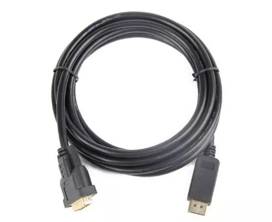 Кабель DisplayPort (M) -> DVI (M) 3m, Cablexpert, черный (CC-DPM-DVIM-3M), фото 3