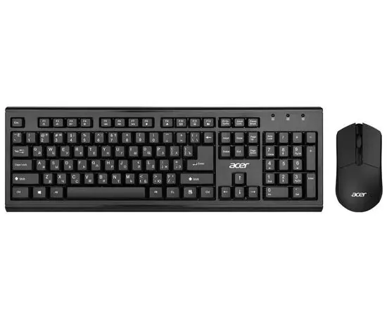 Клавиатура+мышь Key+Mouse Acer OKR120, черный (ZL.KBDEE.007)