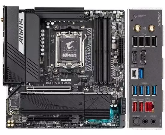 Материнская плата Gigabyte B650M AORUS ELITE AX