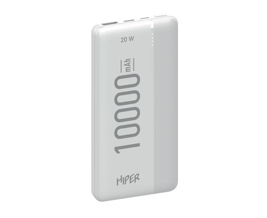 Внешний аккумулятор HIPER MX PRO 10000, 10000mAh, белый (MX PRO 10000 WHITE)