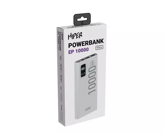 Внешний аккумулятор HIPER EP 10000, 10000mAh, белый (EP 10000 WHITE), фото 2