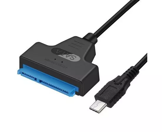 Переходник USB3.1 Type-C -> SATA SSD и HDD 2.5" (KS-is) KS-448