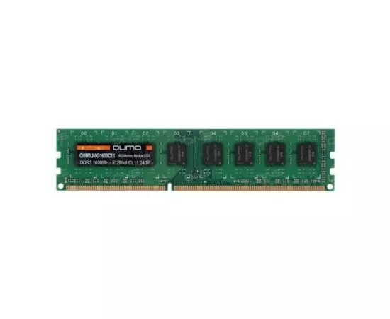 Оперативная память QUMO 8Gb DDR3L-1600MHz (QUM3U-8G1600C11L)