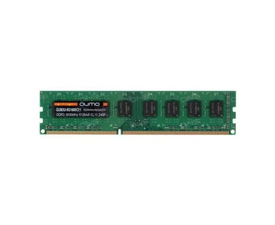 Оперативная память QUMO 8Gb DDR3L-1600MHz (QUM3U-8G1600C11L)