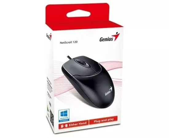 Мышь Genius Netscroll 120 V2, черный (31010018400), фото 4