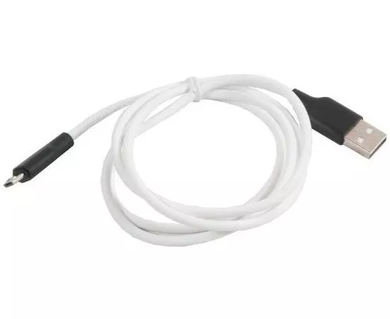 Кабель USB2.0 AM -> Micro-BM, 1m (HOCO) X21, белый/черный (6957531071389)