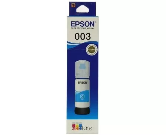 Epson 003 (чернила голубые) Cyan, 65мл (C13T00V298)
