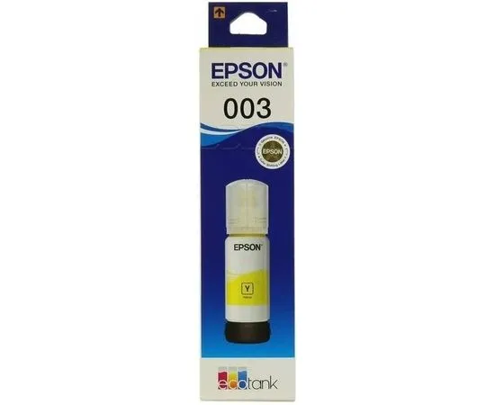 Картридж Epson 003 (чернила желтые) Yellow, 65мл (C13T00V498)