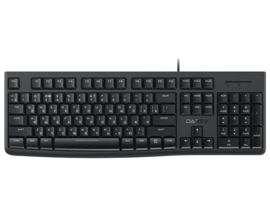 Клавиатура Dareu LK185 черный USB (LK185 Black)