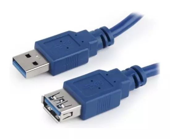 Кабель удлинитель USB3.0 AM -> AF, 1.8m (Gembird) синий (CCP-USB3-AMAF-6)