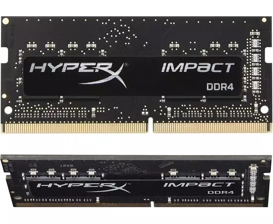 Оперативная память для ноутбука 2x16Gb DDR4-3200MHz (Kingston, HyperX Impact) (KF432S20IBK2/32)
