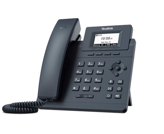 IP-телефон Yealink SIP-T31P WITHOUT PSU черный (без БП)