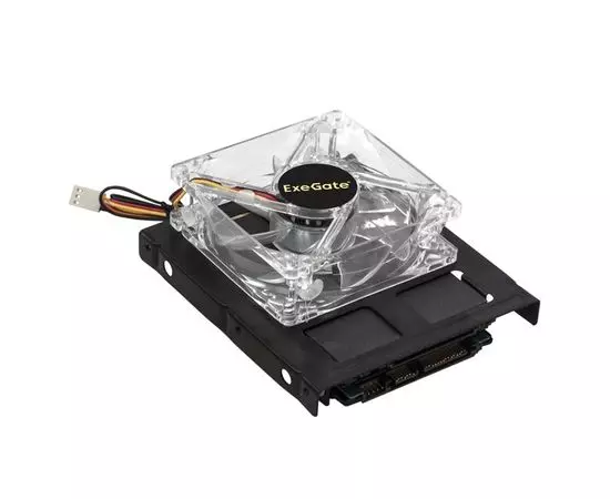 Рамка-переходник для 2х2.5" HDD/SSD устройств в слот 3.5" (ExeGate HD-22T3M) (EX292544RUS), фото 4