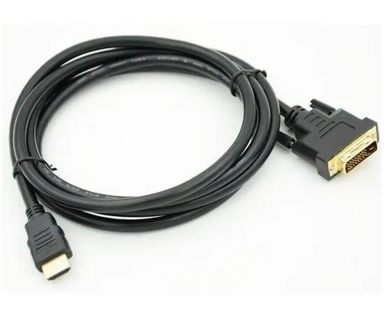 Кабель HDMI (M) - DVI (M), 2m,  Behpex, черный (CB-458052)