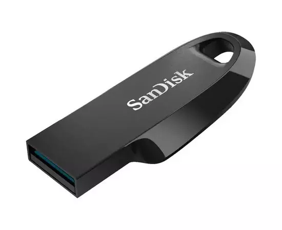 USB Flash-накопитель 128Gb USB 3.2 (SanDisk, Ultra Curve) черный (SDCZ550-128G-G46)