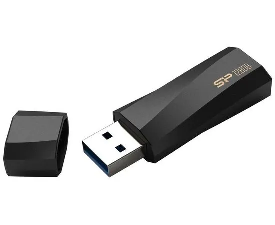 USB Flash-накопитель 128Gb USB 3.2 (Silicon Power, Blaze B07) Черный (SP128GBUF3B07V1K), фото 2