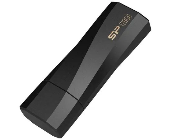 USB Flash-накопитель 128Gb USB 3.2 (Silicon Power, Blaze B07) Черный (SP128GBUF3B07V1K)